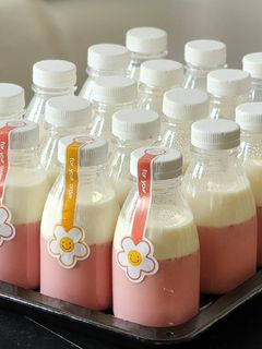 Foto resep Puding Sedot Strawberry