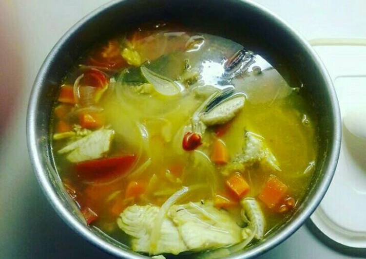 Resep Sup ikan asam pedas, Enak Banget