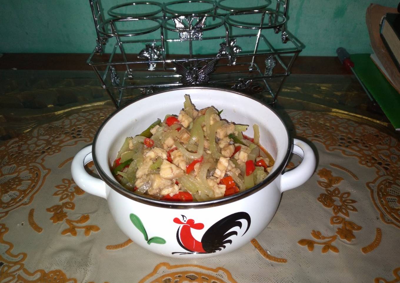Labu mix tempe