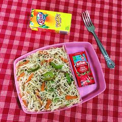 A picture of Vegetable Chowmein.
