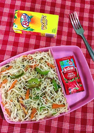 A picture of Vegetable Chowmein.