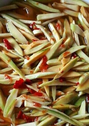 Foto resep Asinan mangga muda terasi