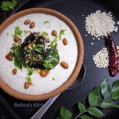A picture of Curd Oats Congee.