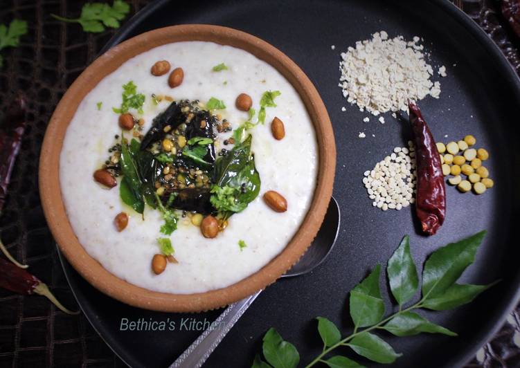 Simple Way to Make Homemade Curd Oats Congee