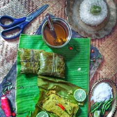 A picture of ভেটকি পাতুরি#Foodyy_Bangali_cookpad.