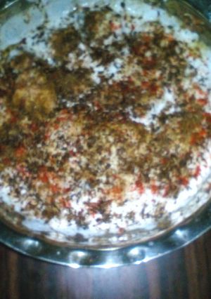 A picture of Dahi bada.