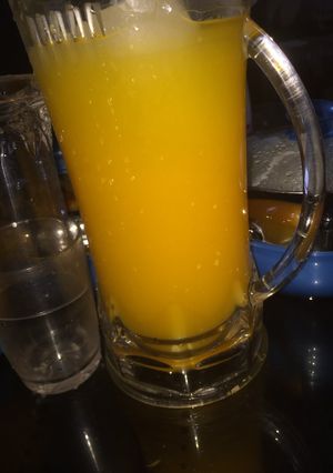 A picture of Mango juice.