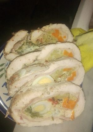 Una foto de Matambre de pollo