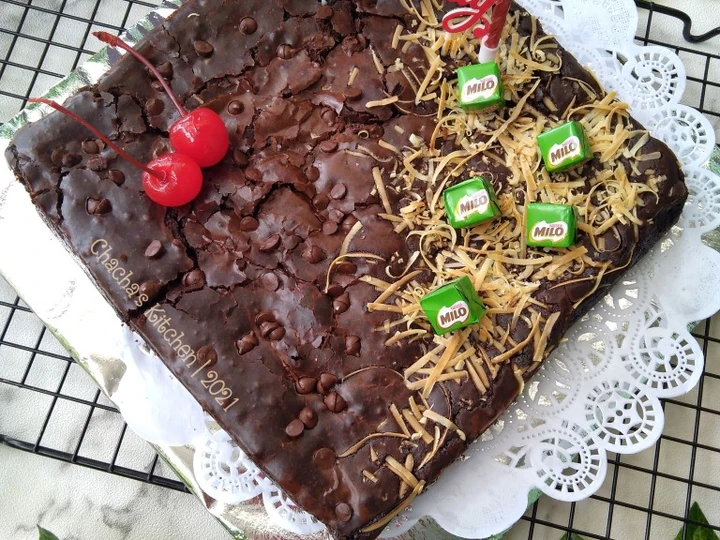 Cara Mudah Membuat Resep Shiny Crust Brownies dengan Tips yang Enak Banget Anti Ribet, Lezat