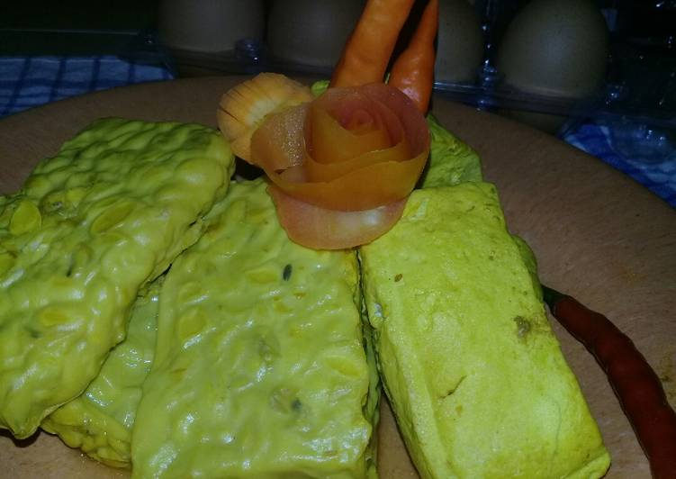 Tempe dan tahu bumbu ukep