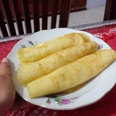 A picture of Czech Pancakes Palacinky.