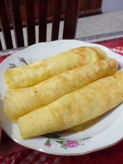 A picture of Czech Pancakes Palacinky.