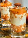 মতিচুর আপেল রাবড়ি পারফে শটস (Motichur apple rabri parfait shot recipe in Bengali)