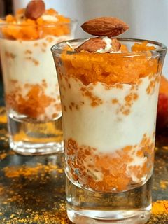 মতিচুর আপেল রাবড়ি পারফে শটস (Motichur apple rabri parfait shot recipe in Bengali) রেসিপির প্রধান ছবি