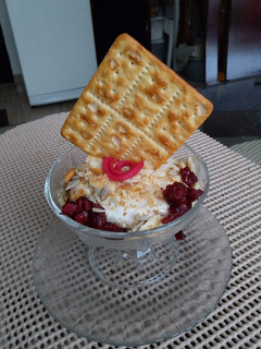 Una foto de Postre helado