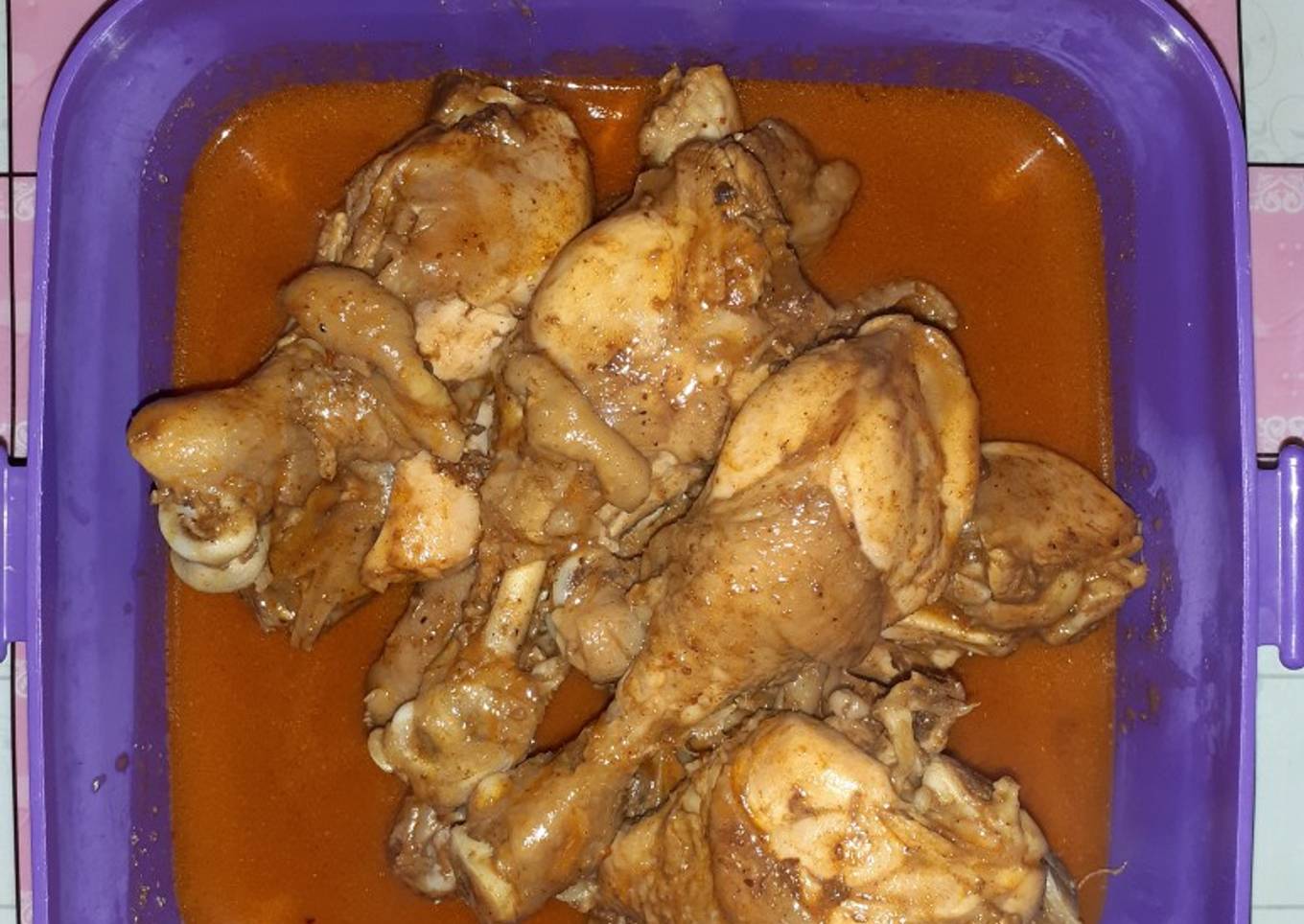 Rendang ayam simple