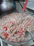 Ensalada de arroz yamaní y cebada