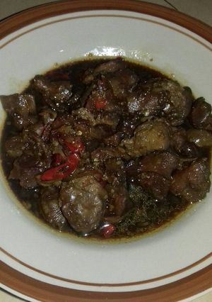 Foto resep Semur Hati Ampela Ena (re-cook from beth_it_up) with improvisasi