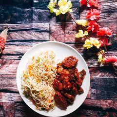 A picture of Chilli chicken.