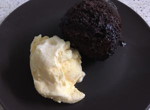 Gambar Kek Coklat Mudah (Mug Cake)