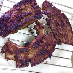 Five Spice Pan Fried Pork Belly A picture of Five Spice Pan Fried Pork Belly.