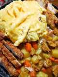 ข้าวแกงกะหรี่หมูทอดทงคัตสึ​