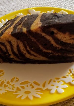 Zebratorta recept fotója