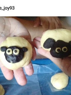 Foto resep 5. Shaun The Sheep Pao