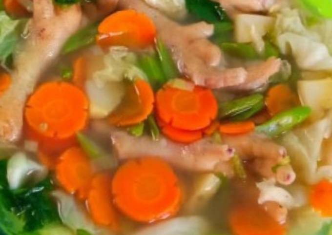 Resep Sayur Sop Ayam Bakso Praktis Dan Enaakk 😍 Oleh Husnul Beka Cookpad