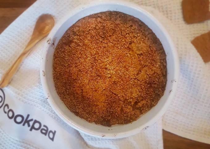 Crumble mirabelle & spéculoos