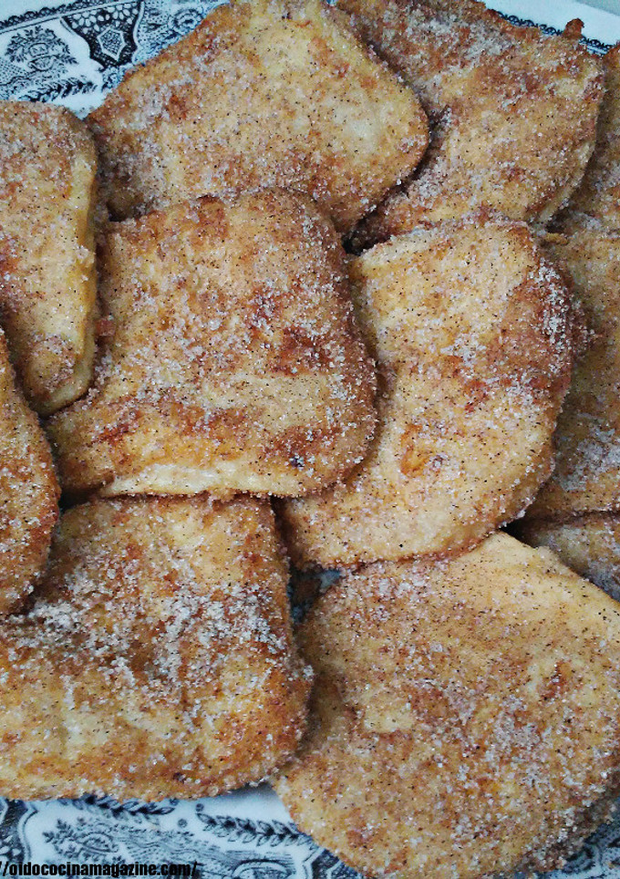 Una foto de Leche frita