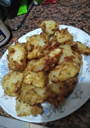 صورة لوصفة بطاطس بانيه