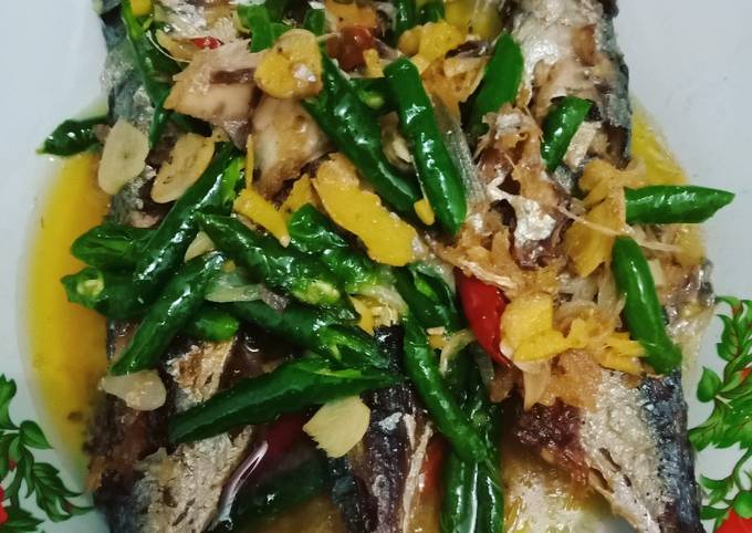 Resep Ikan sarden bumbu jahe Anti Gagal