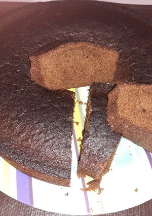 Una foto de Bizcochuelo Fácil de Chocolate y café