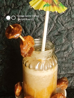A picture of Dates Banana Protein Smoothie.