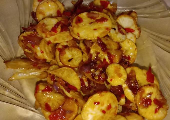 Resep 16 Keripik Singkong Pedas Manis Oleh Sadiyah Putri Yuddi22 Cookpad