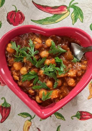 Foto de Sopa aromática de Grão-de-bico