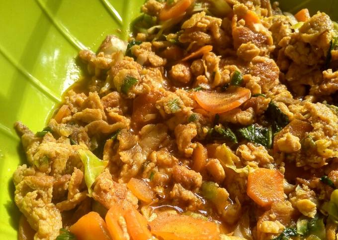 Cara Membuat Orak arik telur asam manis😋simpel 👌 Yang Enak