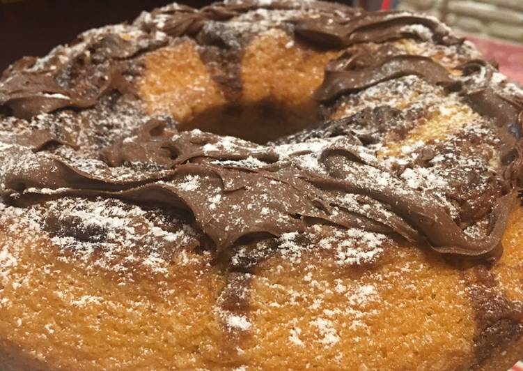 Ciambella all’acqua e Nutella