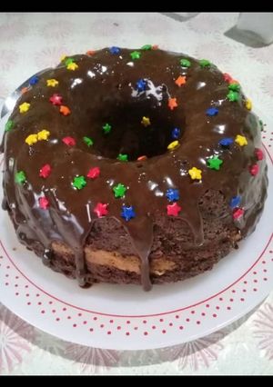 Una foto de Budín marmolado