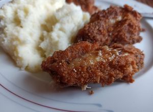 Una foto de Alitas de pollo estilo kentucky