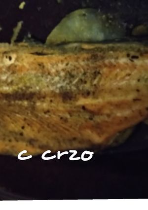 Una foto de Trucha al horno