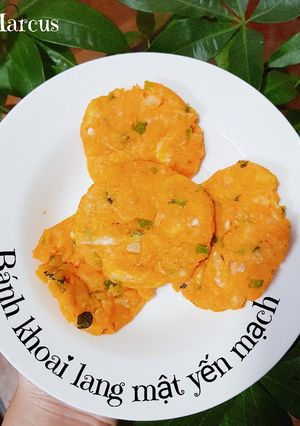 Hình của món #30 | Bánh khoai lang mật yến mạch.