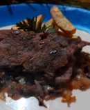 Filete al perejil con papas rústicas
