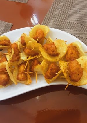 A picture of Butterfly chicken.
