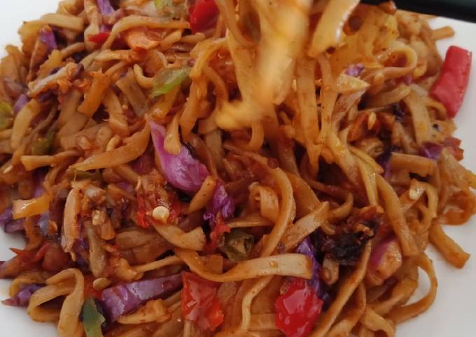 Mie goreng sambal pedas