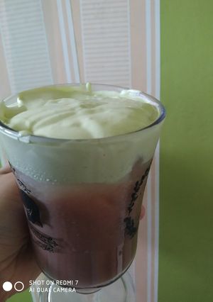 Foto resep Dalgona chocolatos matcha milo | mixer