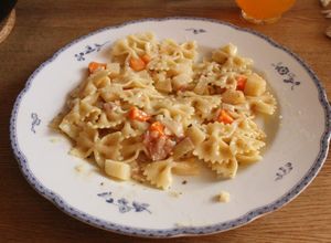 Una foto de Carbonara de martes zappada