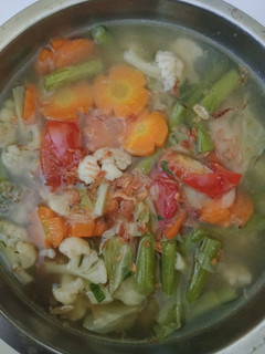Foto resep Sayur sop ayam seger