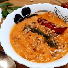 A picture of Red chutney.